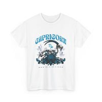 Capricorn Zodiac Unisex Heavy Cotton Tee