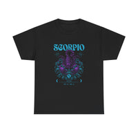 Scorpio Zodiac Unisex Heavy Cotton Tee