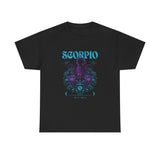 Scorpio Zodiac Unisex Heavy Cotton Tee