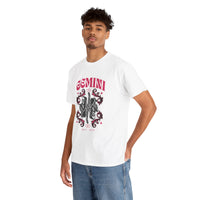 Gemini Zodiac Unisex Heavy Cotton Tee