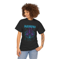 Scorpio Zodiac Unisex Heavy Cotton Tee