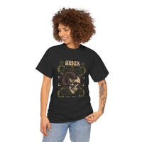 Aries Zodiac Unisex Heavy Cotton Tee
