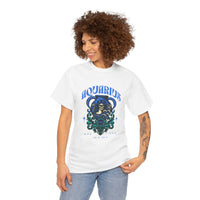 Aquarius Zodiac Unisex Heavy Cotton Tee