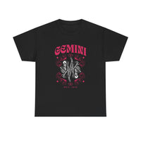 Gemini Zodiac Unisex Heavy Cotton Tee