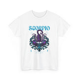 Scorpio Zodiac Unisex Heavy Cotton Tee