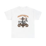 Sagittarius Zodiac Unisex Heavy Cotton Tee