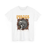 Pisces Zodiac Unisex Heavy Cotton Tee