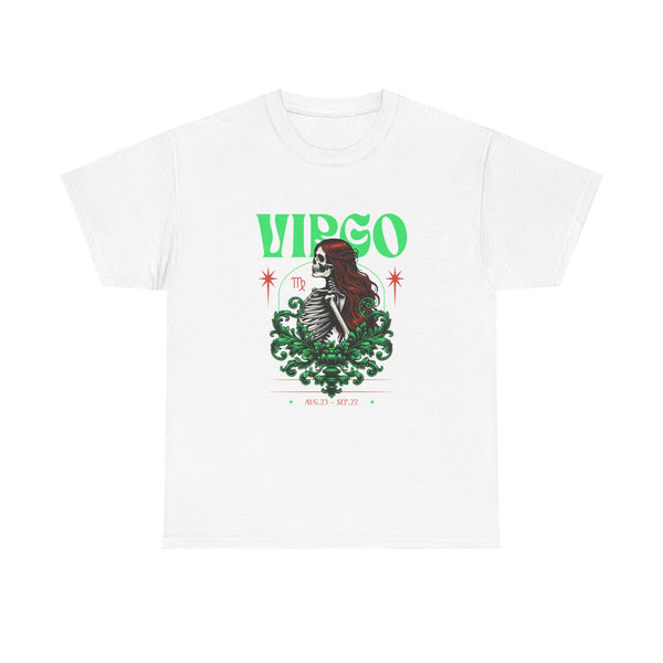 Virgo Zodiac Unisex Heavy Cotton Tee