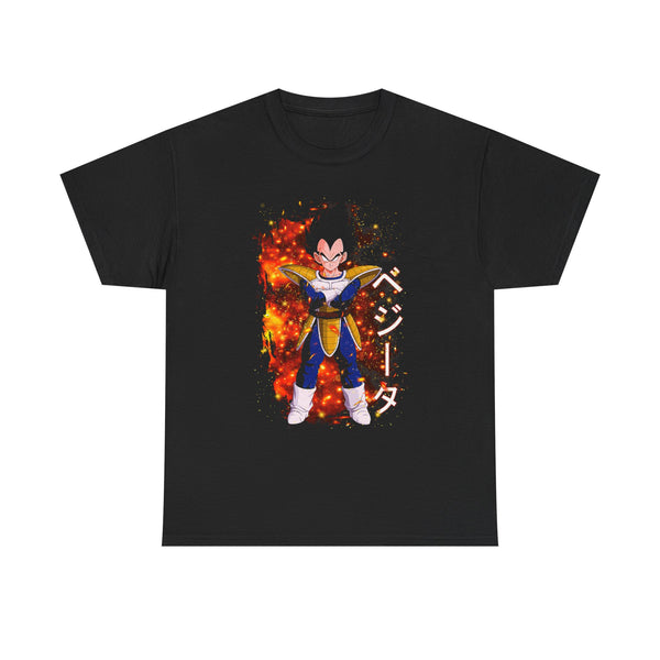 Vegeta Fire and Fury Unisex Heavy Cotton Tee