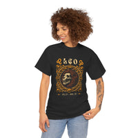 Leo Zodiac Unisex Heavy Cotton Tee