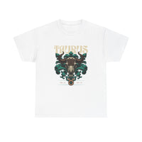 Taurus Zodiac Unisex Heavy Cotton Tee