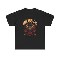 Cancer Zodiac Unisex Heavy Cotton Tee