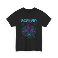Scorpio Zodiac Unisex Heavy Cotton Tee