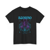 Scorpio Zodiac Unisex Heavy Cotton Tee