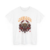 Cancer Zodiac Unisex Heavy Cotton Tee