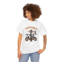 Sagittarius Zodiac Unisex Heavy Cotton Tee