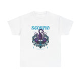 Scorpio Zodiac Unisex Heavy Cotton Tee