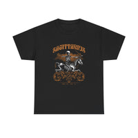 Sagittarius Zodiac Unisex Heavy Cotton Tee