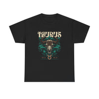 Taurus Zodiac Unisex Heavy Cotton Tee