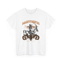 Sagittarius Zodiac Unisex Heavy Cotton Tee