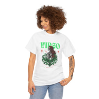 Virgo Zodiac Unisex Heavy Cotton Tee